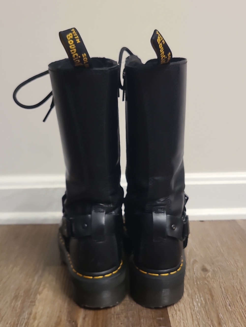 Dr Martens 1914 Quad Harness Platform Boots - Picture 11 of 12